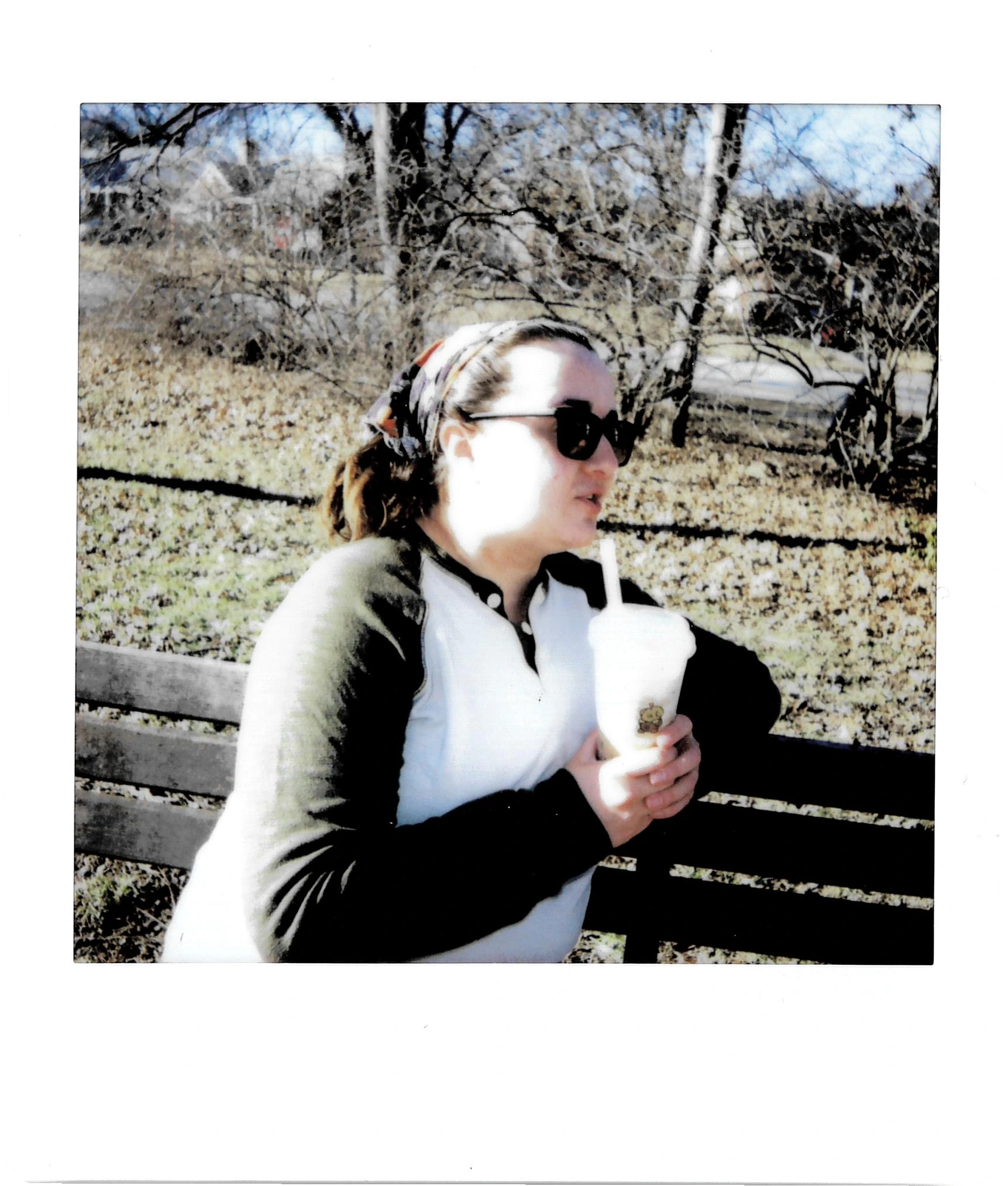 Photo of a woman in a park